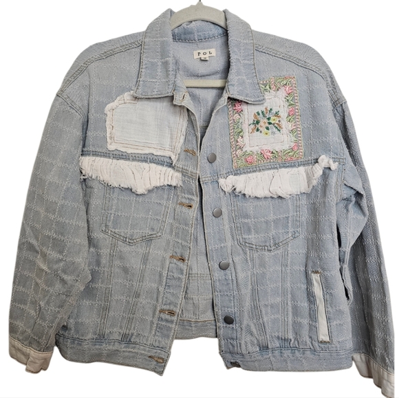Pol Denim and Floral Jeans